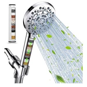 Luxury Ionic Shower Head - Silver